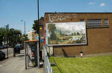 Artistically Repurposed Ad Spaces