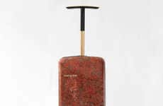 Recycled Carpet Suitcases