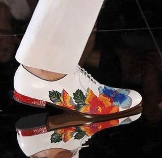 Floral Men's Shoes