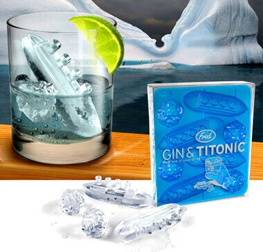 Sinking Titanic Ice Cubes