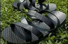 Shoes Made of Old Truck Tires