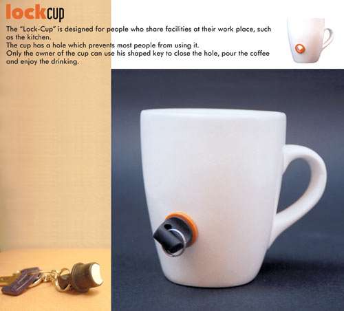 Locking Coffee Mug