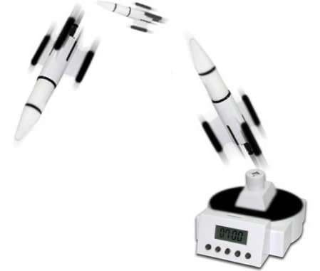 Rocket Launcher Alarm Clocks