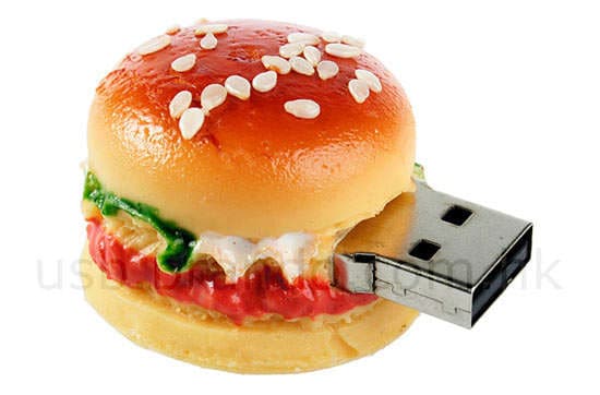 Fake Food Flash Drives