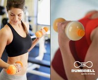 Sports Bottle Dumbbells Image 2
