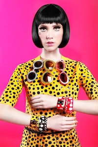 Eccentric Polka Dot Editorials Image 2