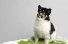 Faux Grass Pet Beds
