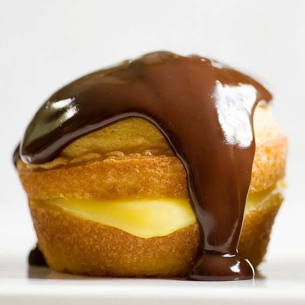 Boston Cream Donut Cupcakes