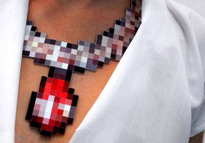 19 Pieces of Pixelated Jewelry