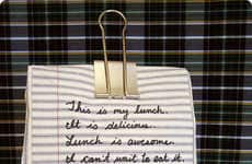 DIY Notebook Lunch Bags