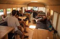 Upcycled School Bus Homes
