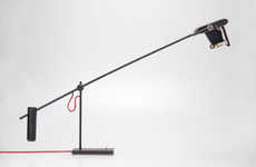 Repurposed Vintage Camera Lighting