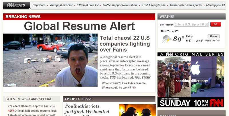News Network Resumes