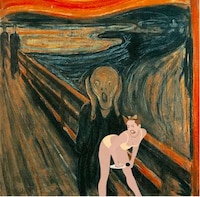 Classic Painting Popstar Mashups Image 6
