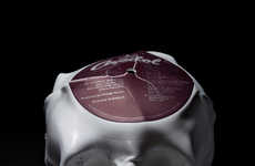 Melted Skull Sculptures