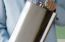Humorously Oversized Flasks