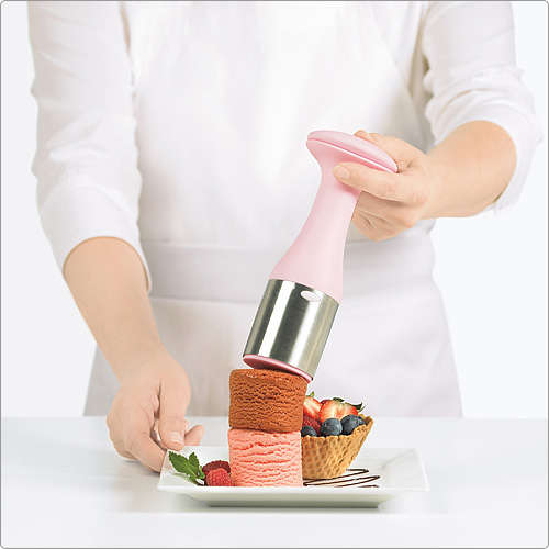Cylindrical Ice Cream Scoopers