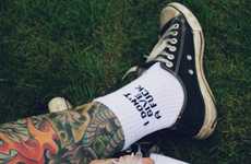 Edgy Apathetic Socks