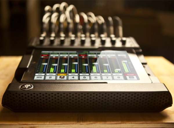 Portable iPad Docking Mixers