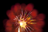 Abstract Firework Photography Image 3
