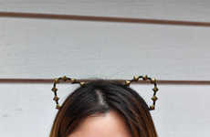 Bedazzled Feline Headpieces