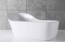 Minimalist Ergonomic Bathtubs