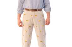Hamburger-Embroidered Bottoms