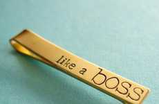 Viral Phrase Tie Clips