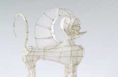 Paper Wire Sculptures