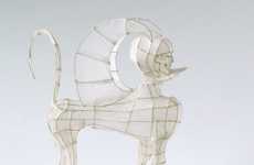 Paper Wire Sculptures