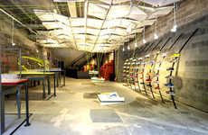 Recycled Material-Built Stores