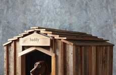 Rustic Upcycled Dog Houses