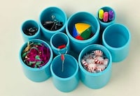 Cylindrical Storage Shelves Image 2