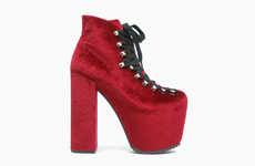 Witchy Velvet Platforms
