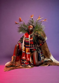 Botanically Accessorized Portraits Image 2