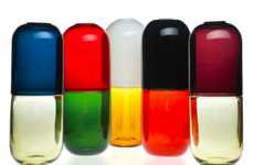 Pill-Inspired Flower Jars