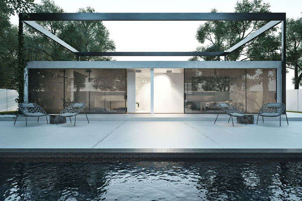 Minimalist Framed Home Designs