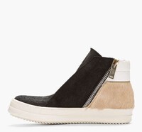 Minimalist Patchwork Sneakers Image 2