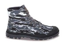 Rugged Rubber Camo Boots