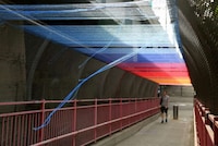 Multi-Colored Stringed Bridges Image 2