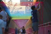 Multi-Colored Stringed Bridges Image 4