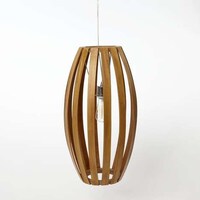 Wooden Oblong-Shaped Lighting Image 2