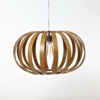 Wooden Oblong-Shaped Lighting Image 3