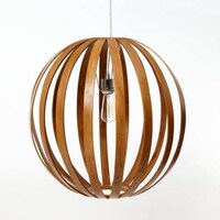 Wooden Oblong-Shaped Lighting Image 5