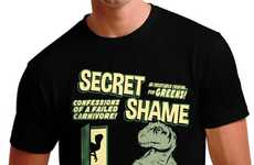 Vegetarian Dinosaur Tees