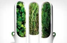 Sleek Vertical Herb Dispensers