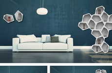 Customizable Polygon Shelving