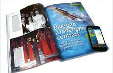 Technology-Driven Print Ads