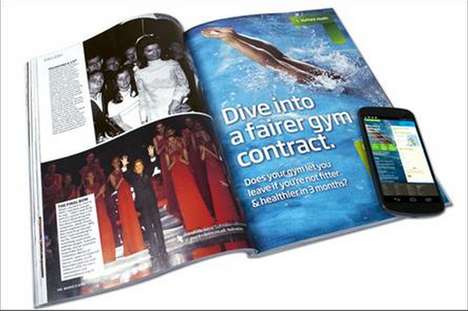 Technology-Driven Print Ads