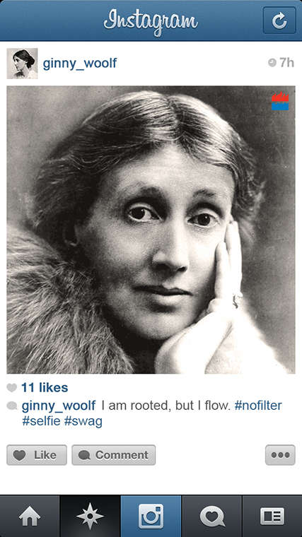 Iconic Writer Instagram Spoofs